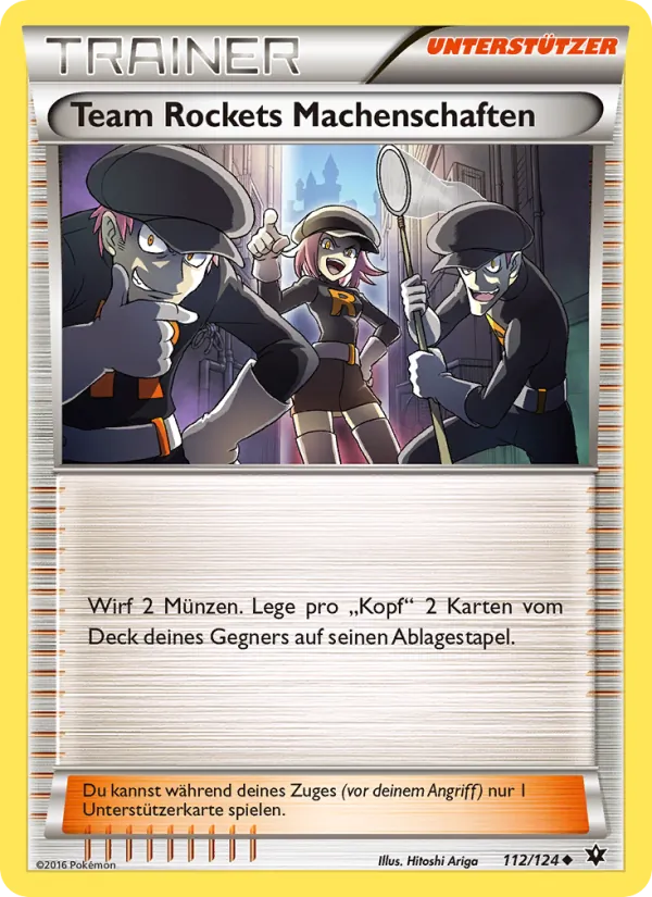 Team Rockets Machenschaften Schicksalsschmiede 112/124