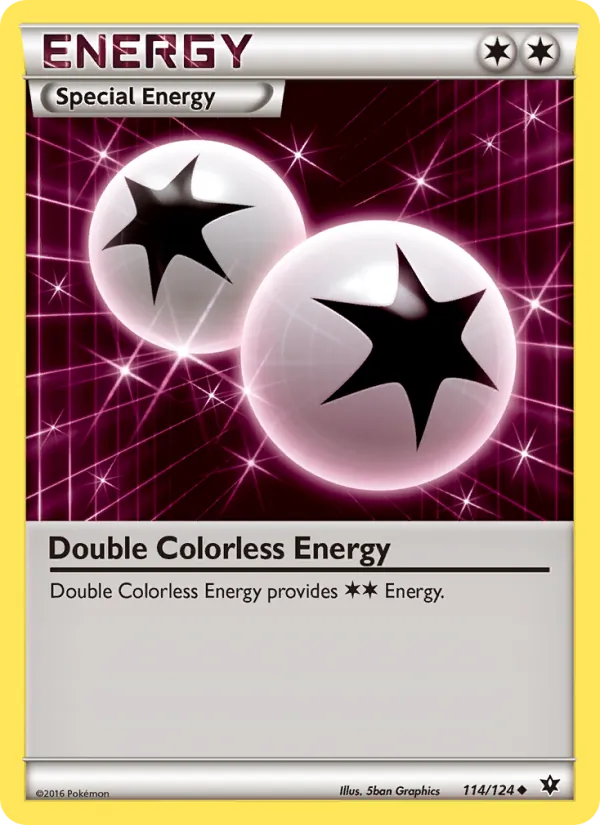 Double Colorless Energy Fates Collide 114/124