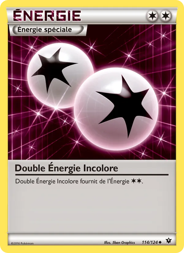 Double Énergie Incolore Impact des Destins 114/124