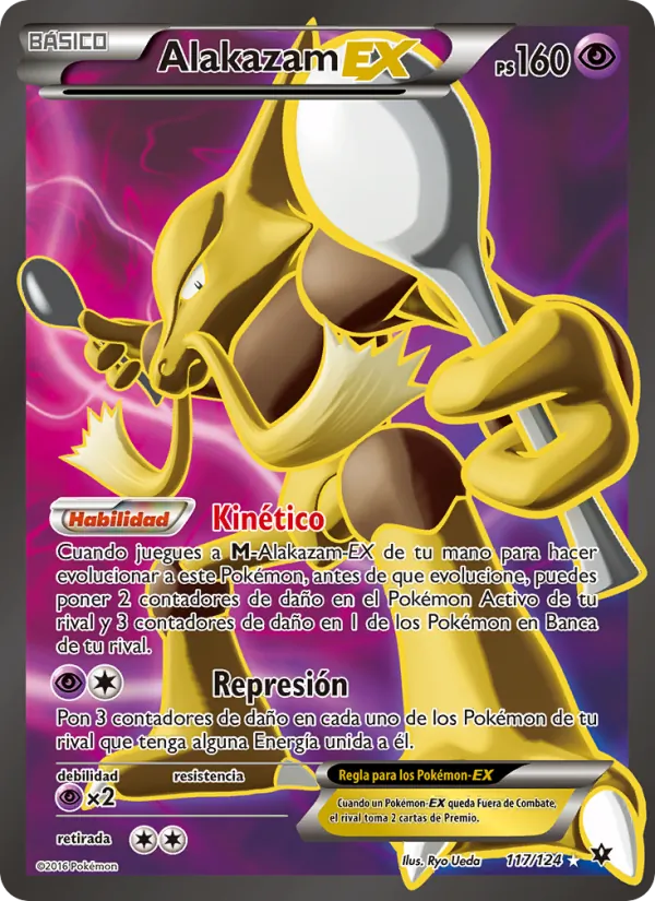 Alakazam EX Destinos Enfrentados 117/124