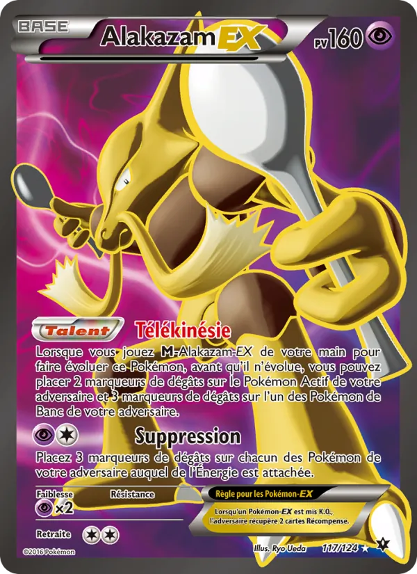 Alakazam EX Impact des Destins 117/124