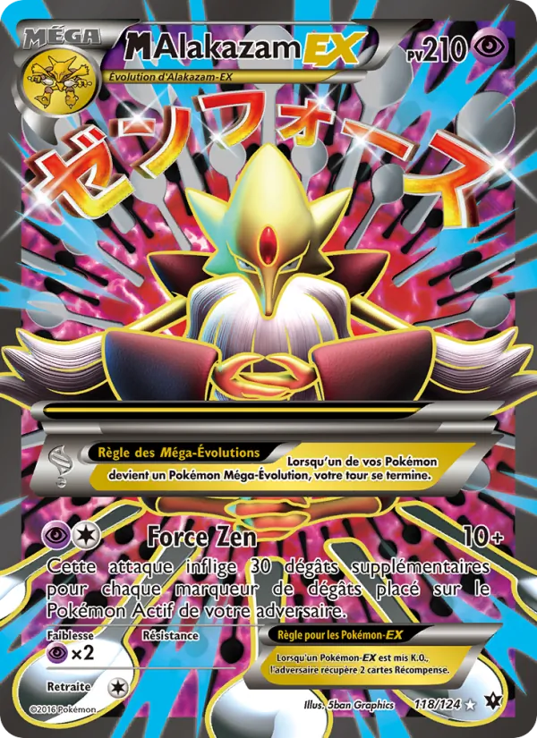 M-Alakazam EX Impact des Destins 118/124