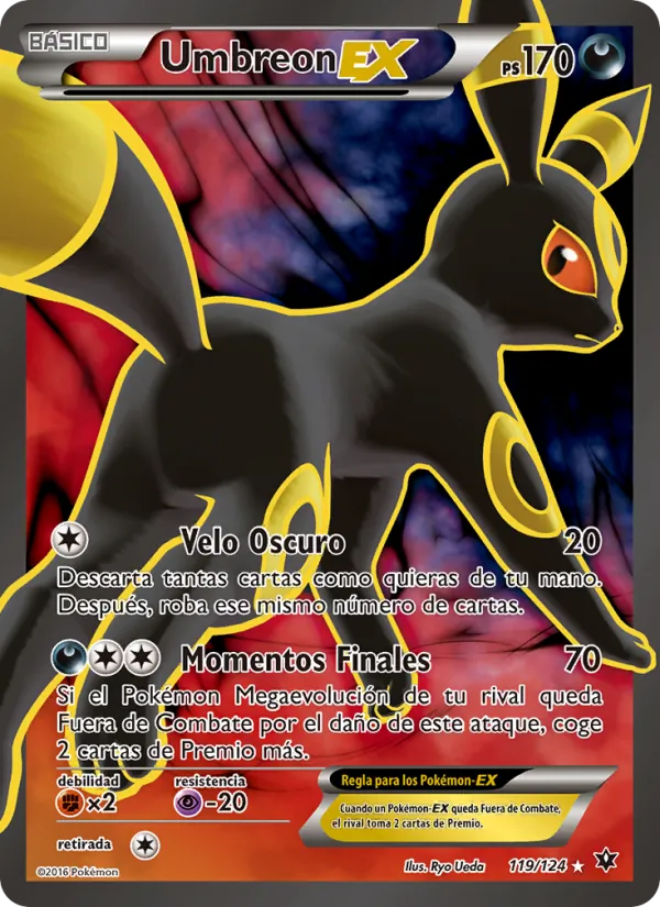 Umbreon EX Destinos Enfrentados 119/124