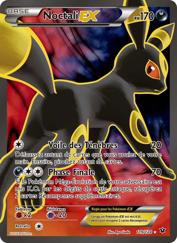 Noctali EX Impact des Destins 119/124