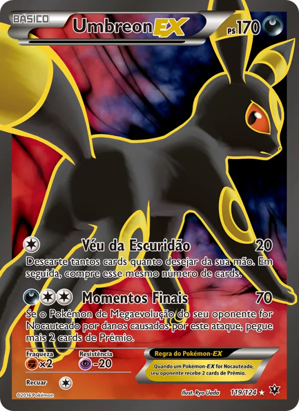 Umbreon EX Fusão de Destinos 119/124