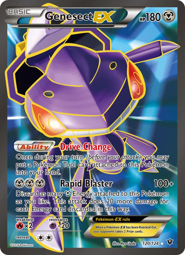 Genesect EX Fates Collide 120/124