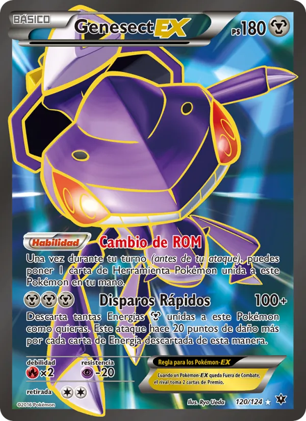 Genesect EX Destinos Enfrentados 120/124