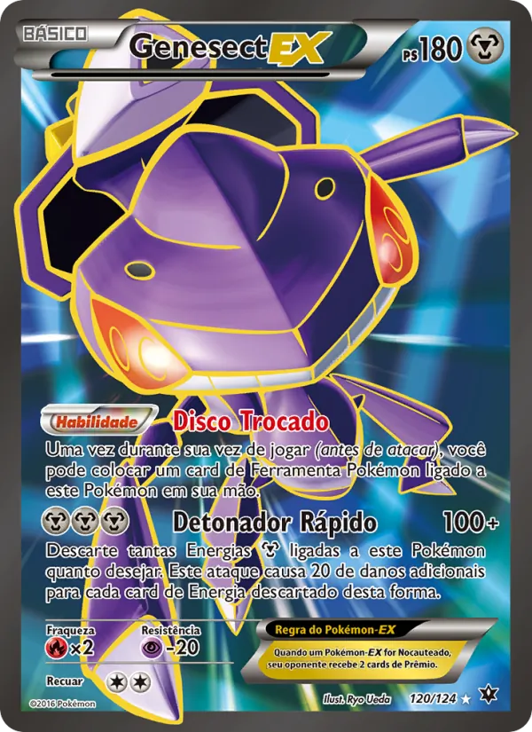 Genesect EX Fusão de Destinos 120/124