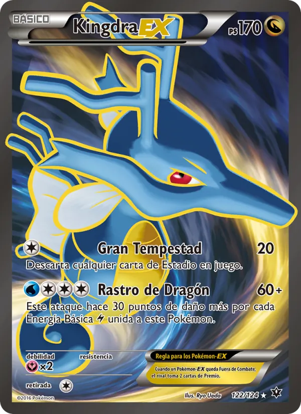 Kingdra EX Destinos Enfrentados 122/124