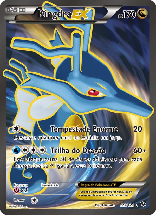 Kingdra EX Fusão de Destinos 122/124