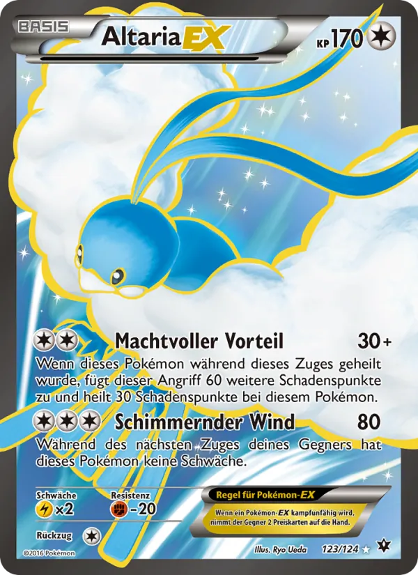 Altaria EX Schicksalsschmiede 123/124