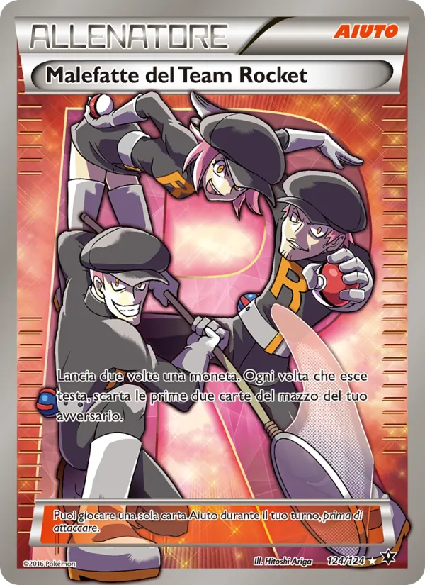 Malefatte del Team Rocket Destini Incrociati 124/124