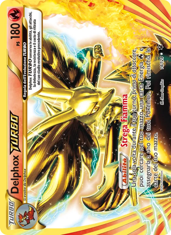 Delphox TURBO Destini Incrociati 14/124