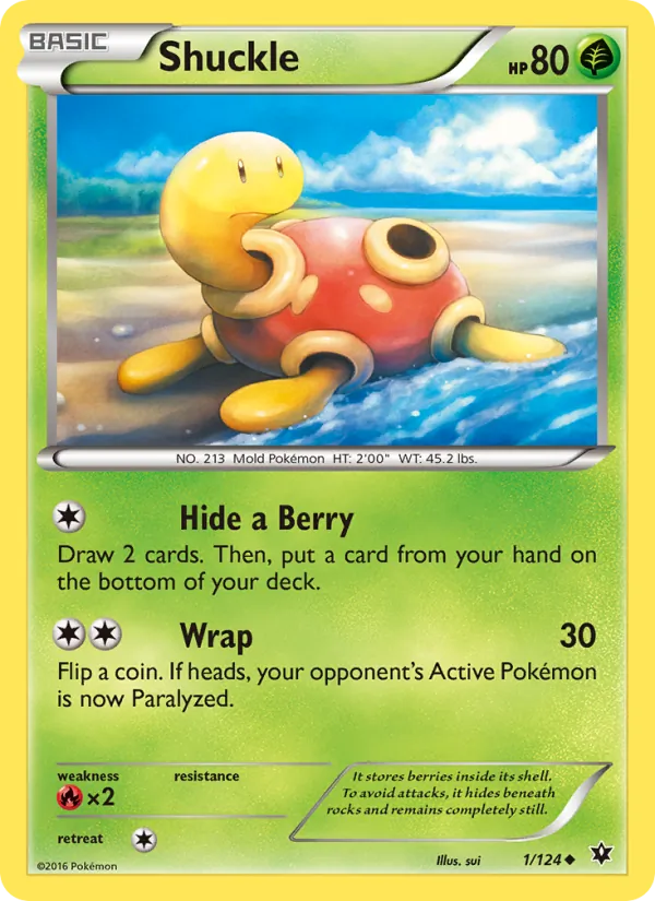 Shuckle Fates Collide 1/124