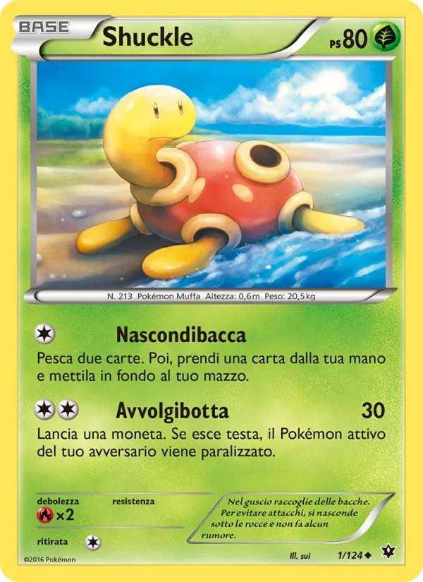 Shuckle Destini Incrociati 1/124