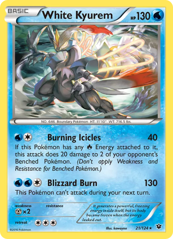 White Kyurem Fates Collide 21/124