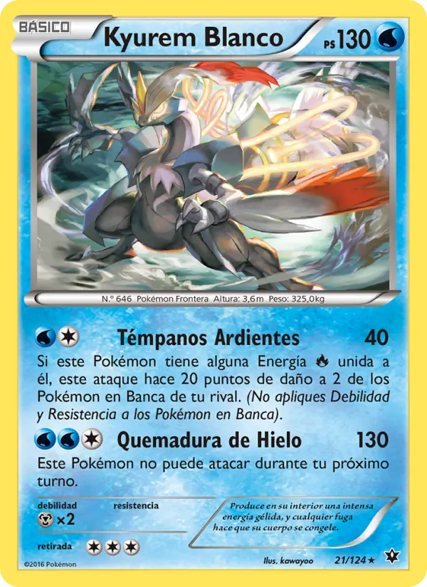 Kyurem Blanco Destinos Enfrentados 21/124