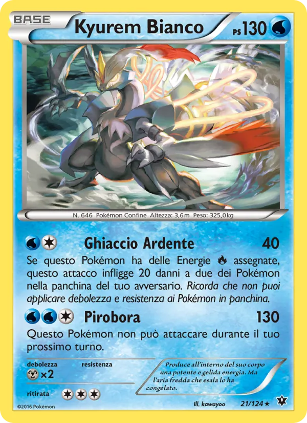 Kyurem Bianco Destini Incrociati 21/124