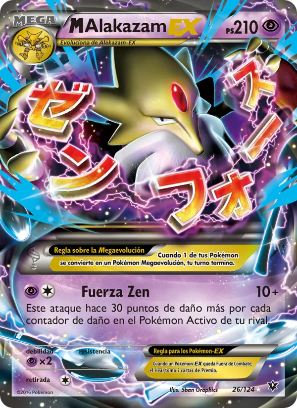 M-Alakazam EX Destinos Enfrentados 26/124