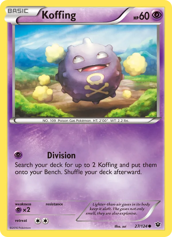Koffing Fates Collide 27/124
