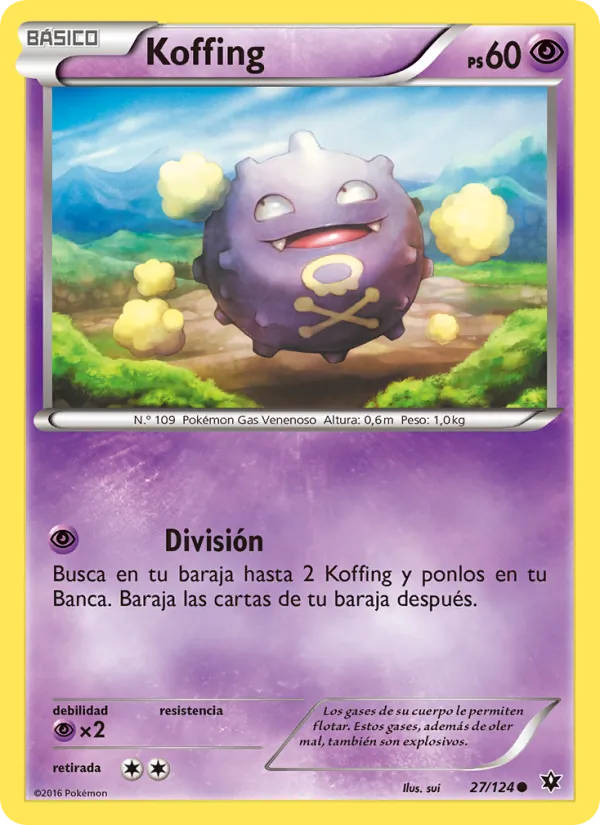 Koffing Destinos Enfrentados 27/124