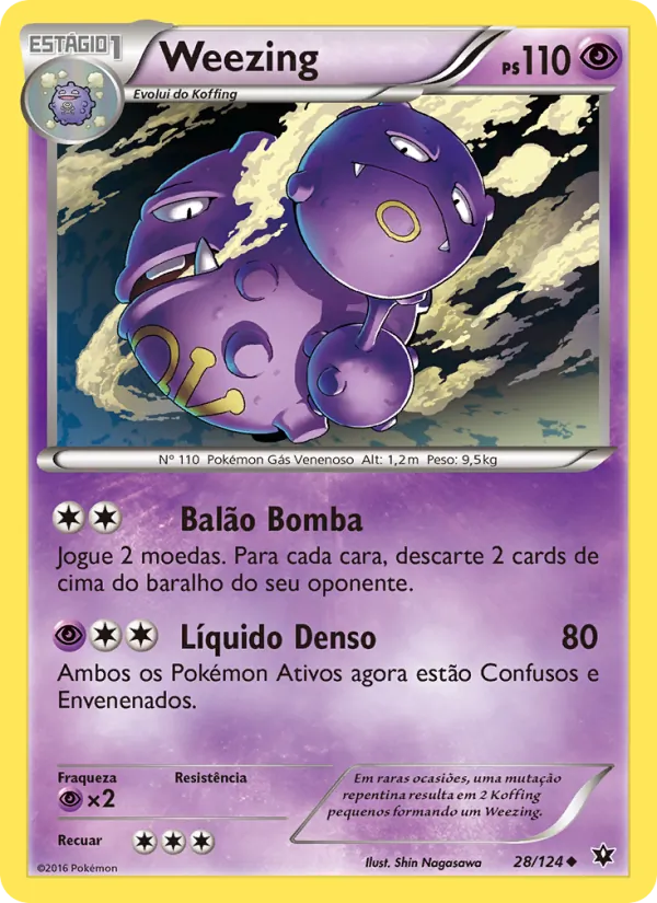 Weezing Fusão de Destinos 28/124