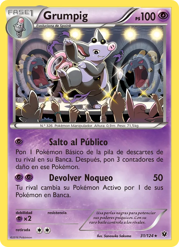 Grumpig Destinos Enfrentados 31/124