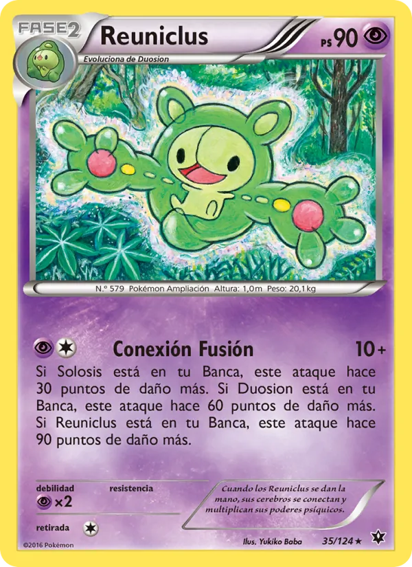 Reuniclus Destinos Enfrentados 35/124