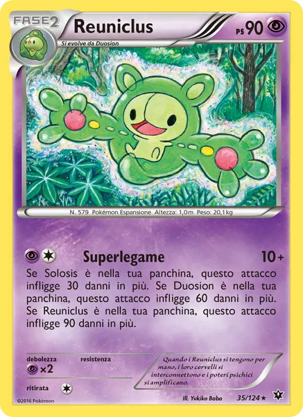 Reuniclus Destini Incrociati 35/124