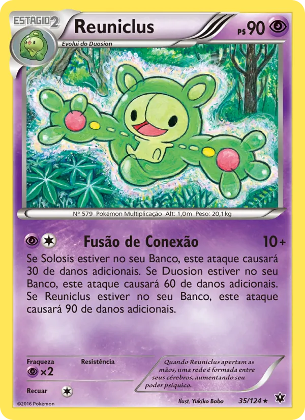Reuniclus Fusão de Destinos 35/124