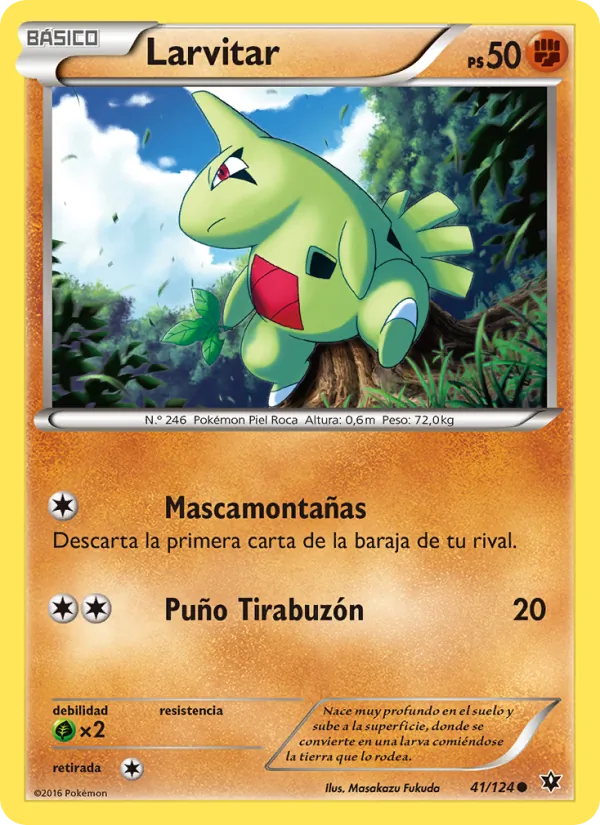 Larvitar Destinos Enfrentados 41/124