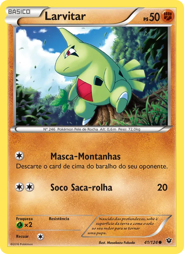 Larvitar Fusão de Destinos 41/124