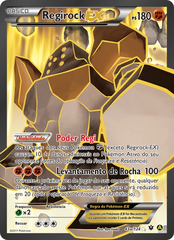 Regirock EX Fusão de Destinos 43/124
