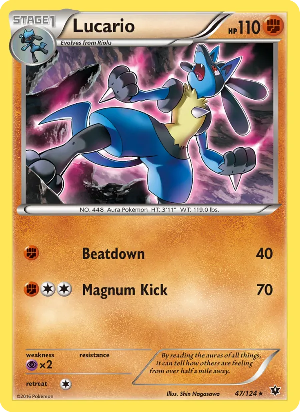 Lucario Fates Collide 47/124