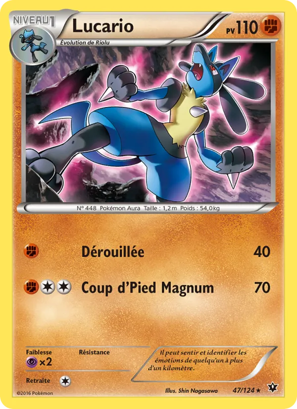 Lucario Impact des Destins 47/124