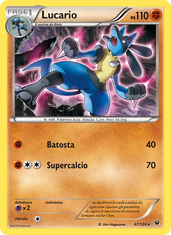 Lucario Destini Incrociati 47/124