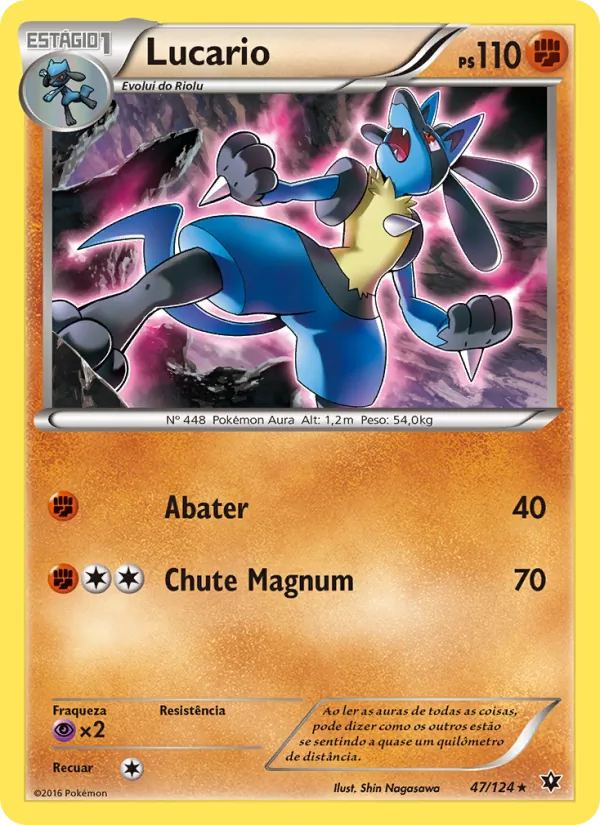 Lucario Fusão de Destinos 47/124