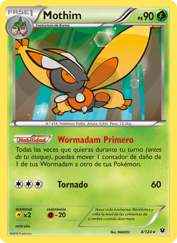 Mothim Destinos Enfrentados 4/124