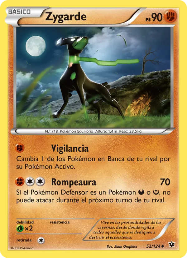 Zygarde Destinos Enfrentados 52/124
