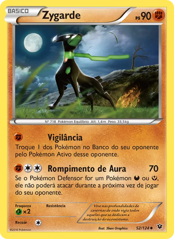 Zygarde Fusão de Destinos 52/124