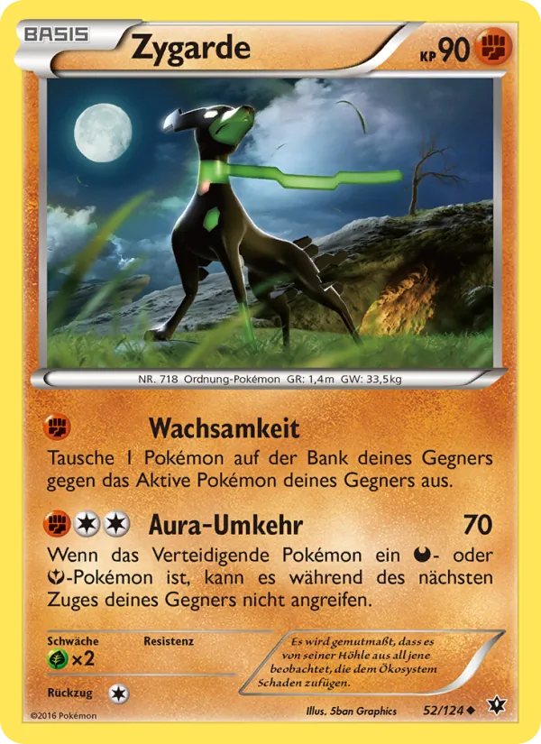Zygarde Schicksalsschmiede 52/124