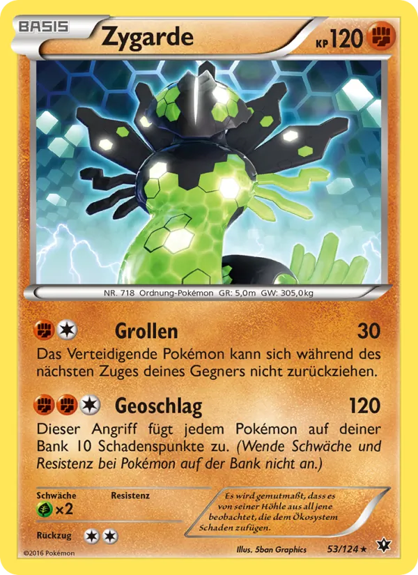 Zygarde Schicksalsschmiede 53/124