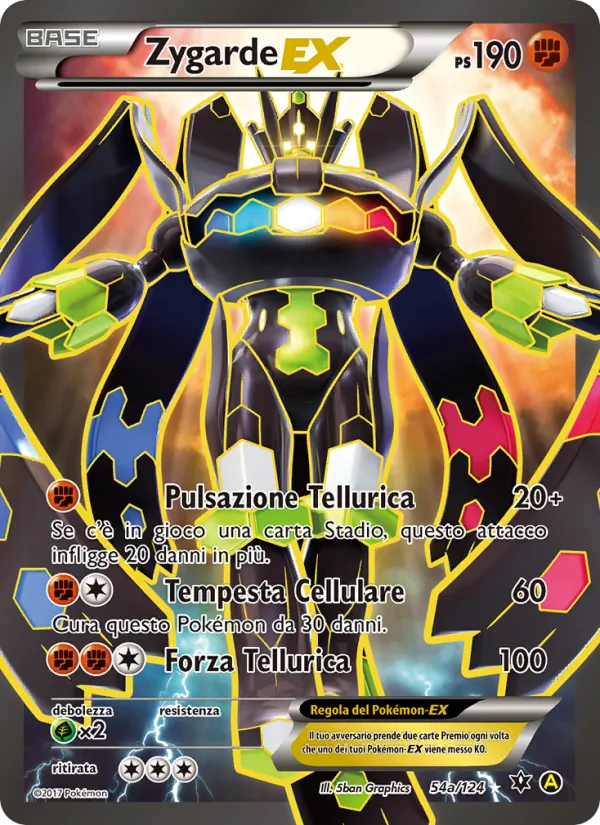 Zygarde-GX Destini Incrociati 54a/124