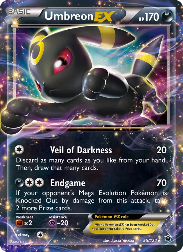 Umbreon EX Fates Collide 55/124