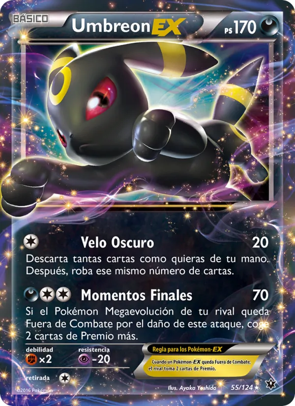 Umbreon EX Destinos Enfrentados 55/124