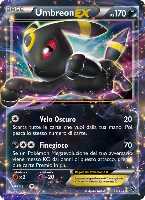 Umbreon EX Destini Incrociati 55/124