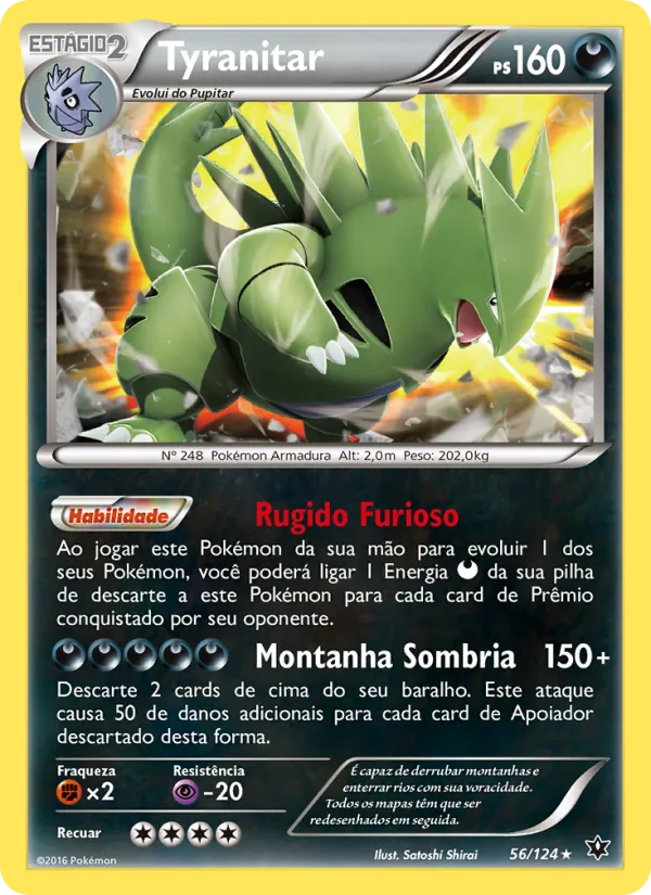 Tyranitar Fusão de Destinos 56/124