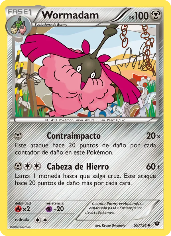 Wormadam Destinos Enfrentados 59/124
