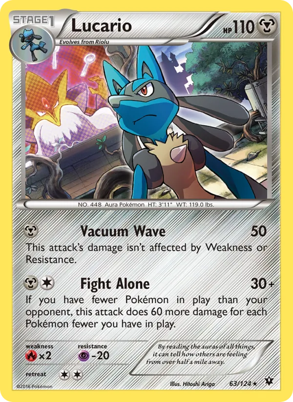 Lucario Fates Collide 63/124