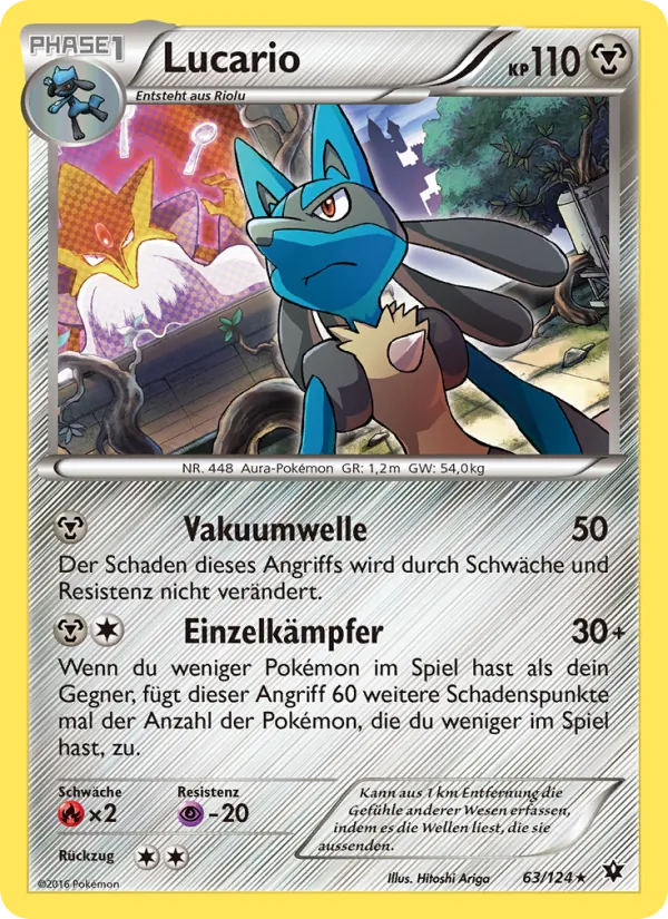 Lucario Schicksalsschmiede 63/124